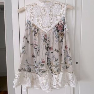 Zimmermann lace top!